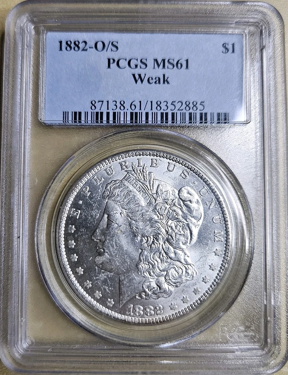 MS 61 Graded 1882 Year Morgan US Dollars (1878-1921) for sale | eBay