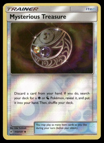 Mysterious Treasure 113/131 Uncommon Forbidden Light Pokemon Reverse Holo NM/M