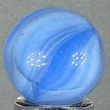 Vintage Vitro Hybrid Cat's Eye Marble .63 Inches Near-Mint Condition