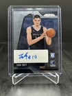 2024-25 Panini Prizm Zach Edey RC Rookie Signatures Autograph Auto #RSI-ZEG