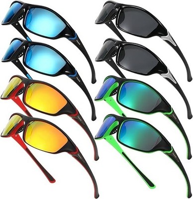 8Pack Gafas de Sol para Hombre Polarizadas HD Lentes para Conducir Proteccion UV