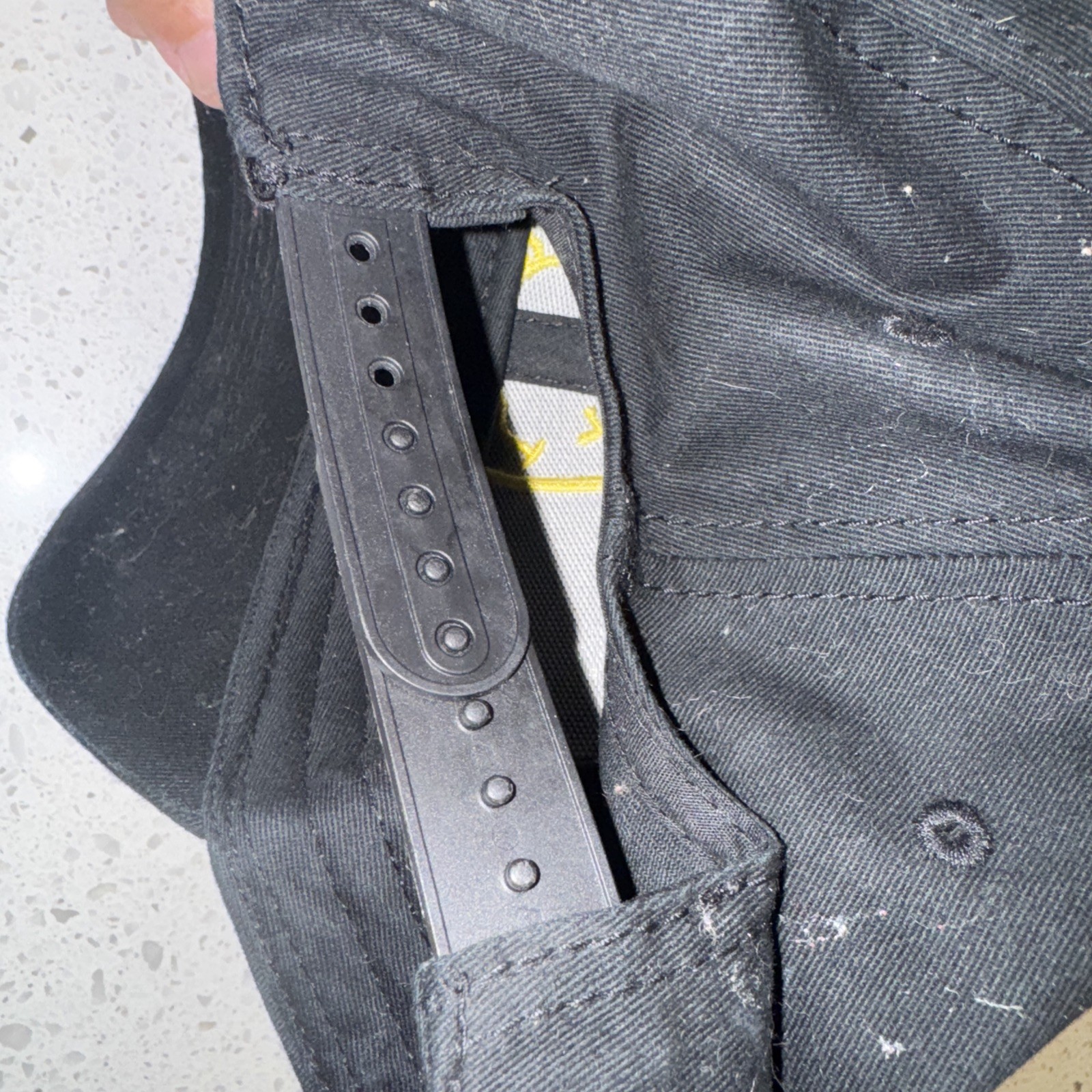 Nirvana Black Smiley SnapBack Hat Cap Smiley Face… - image 2