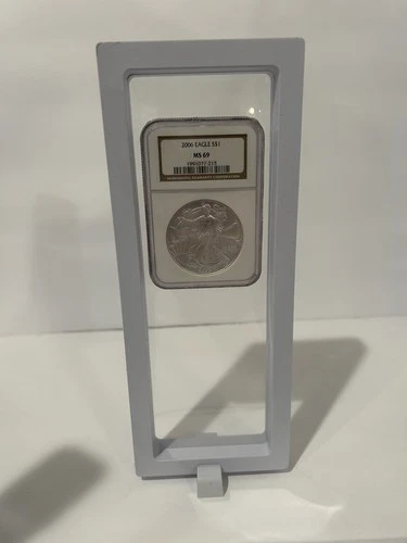 2006 W American Silver EAGLE $1 Dollar Coin ~ NGC Cert MS 69