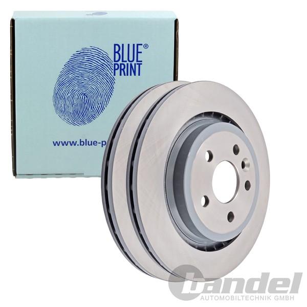 2X Blue Print Bremsscheiben Ø302Mm Hinten Passend FÜR Volvo S60 S80 V60 V70-image