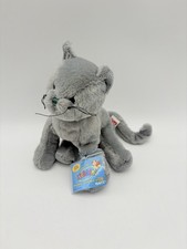 Webkinz Charcoal Cat With Code Tags Sealed Unused Plush Toy Virtual Pet 12"