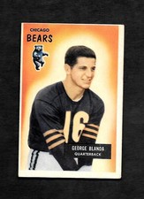 1955 BOWMAN #62 GEORGE BLANDA - EX/MT/NM+++ 4.99 MAX SHIP COST