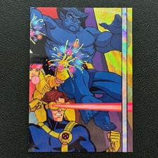 2025 Topps Finest Marvel X-Men '97 DNN-6 Beast Cyclops Jubilee 1/5 SSP 1:8994