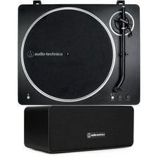 Audio-Technica AT-LP70XBT Belt-drive Turntable with AT-SP65XBT Portable Stereo