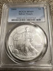 2000 American Silver Eagle Dollar PCGS MS69