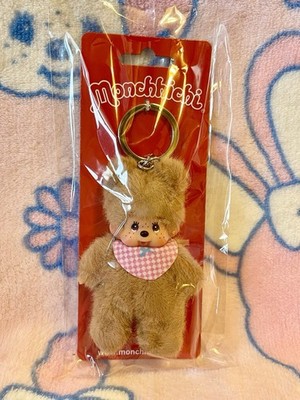 Sekiguchi Monchhichi Bearchhichi 4'' Plush Mascot Keychain NWT