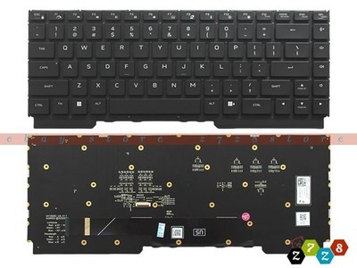New for DELL Alienware M16 R1 M16 R2 Keyboard US RGB Backlit
