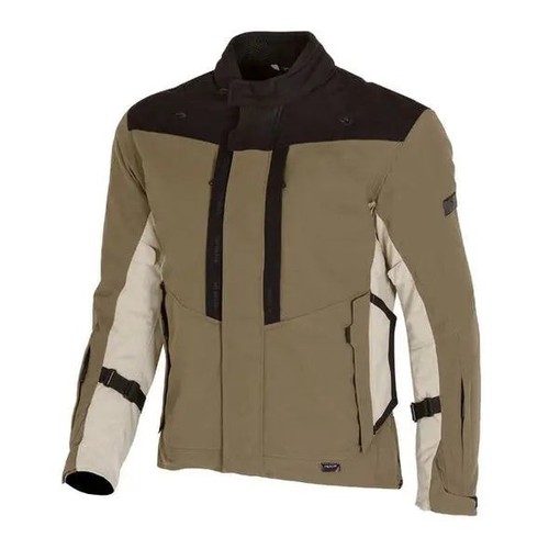 Merlin Borderlands D3O Laminated Moto Motorcycle Motorbike Textile Jacket Moss - Afbeelding 1 van 8