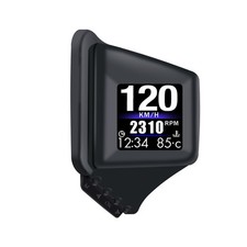 Digitale HUD OBD2+GPS Head Up Display Universal Geschwindigkeit Speed Alarm Auto