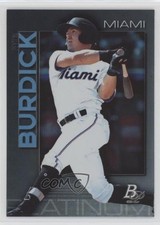 2020 Bowman Platinum Wal-Mart Top Prospects Peyton Burdick #TOP-7 05hs
