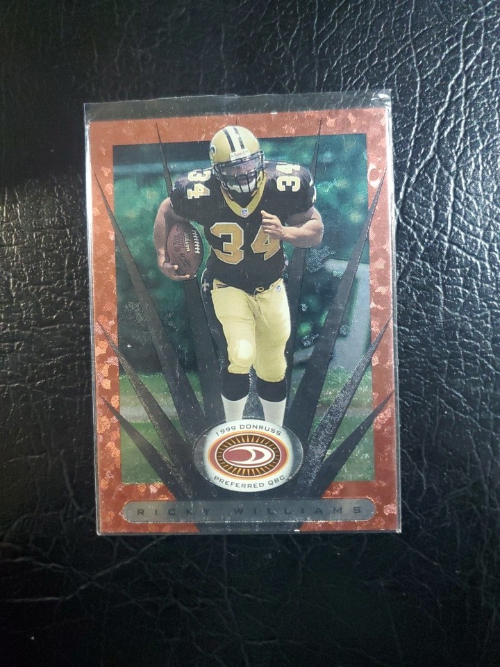 1999 Donruss Preferred QBC #43 Ricky Williams Saints (Rookie) (C)