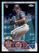 2023 Topps Chrome Update Prism Refractors #USC126 Thaddeus Ward