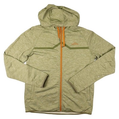 Kathmandu Jumper Mens MEDIUM Green Ridge Grid Fleece Full Zip Hoodie Altica100 M