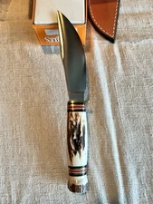 vintage Marbles WOODCRAFT 2000 fixed blade NIB