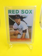 1964 Topps WILBUR WOOD #267 (RC) Rookie Card Boston Red Sox . rookie card picture