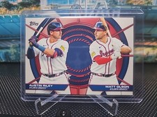 2025 Topps Series 2 - Dynamic Duos Matt Olson, Austin Riley #DD-17