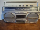 SHARP GF-4343 Stereo Radio Cassette Recorder 1980's Boombox Vintage For Parts
