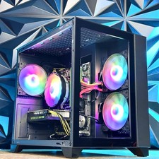 RGB Gaming PC Desktop Computer RTX 5060 Intel i7 6-Core 32GB RAM Windows 11