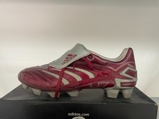 BNIB ADIDAS PREDATOR Red Absolute TRX FG FOOTBALL BOOTS US 9 UK 8,5 42 2/3