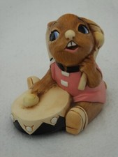 "BONGO" PENDELFINS RABBITS HANDCRAFTED STONEWARE No Box