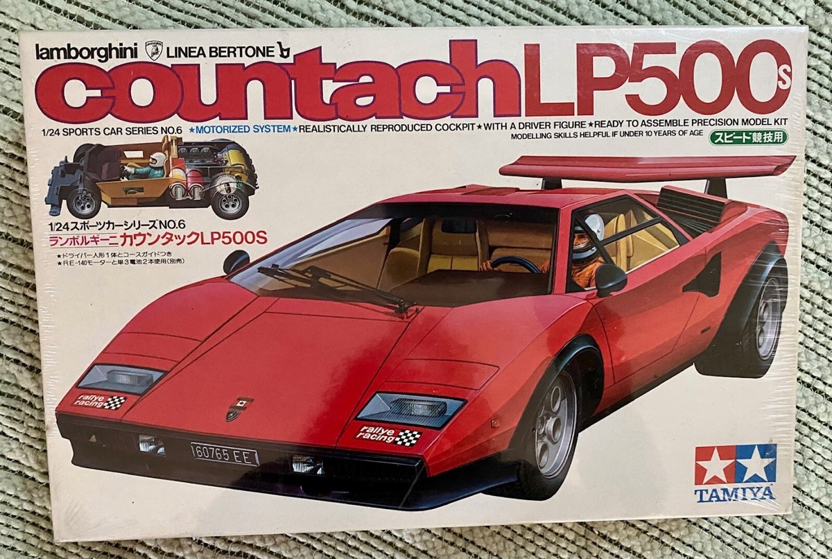 自動車 Tamiya 1/24 Lamborghini Countach TAMIYA Lamborghini Countach LP500S NEW Sealed Box 1/24