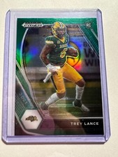 K20,641 - 2021 Panini Prizm Draft Picks Prizms Green #120 Trey Lance