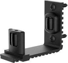 2PCS Adjustable Sliding Barn Door Floor Guide Wall Mounted Bottom Stay for Door