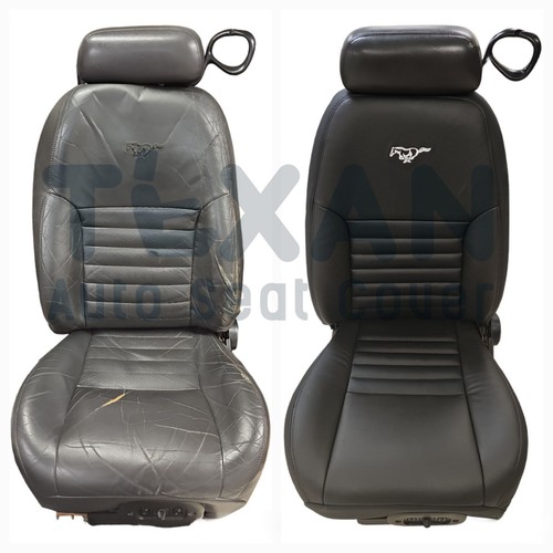 For 2020 2021 2022 Acura RDX Driver Bottom Perforated Leather Seat Cover Black - Picture 12 of 12