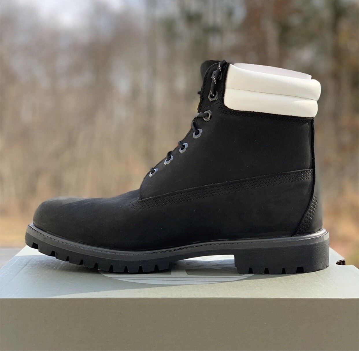 black timberlands size 9