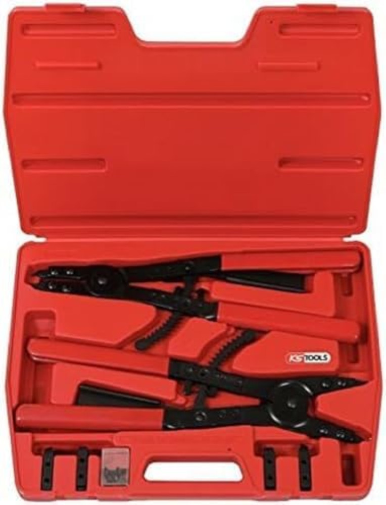 Offerta Pinza Seeger Esterna: 4 Utensili in 1 con Punte Sostituibili