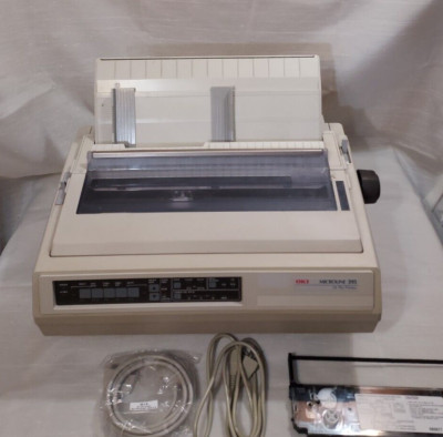 OKI Microline ML 395 - Reconditionedw/Warranty -Okidata dot matrix Printer