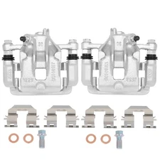 Rear Brake Calipers w/ Bracket Pair For 2010 2011 2012 2013 Kia Soul Left Right