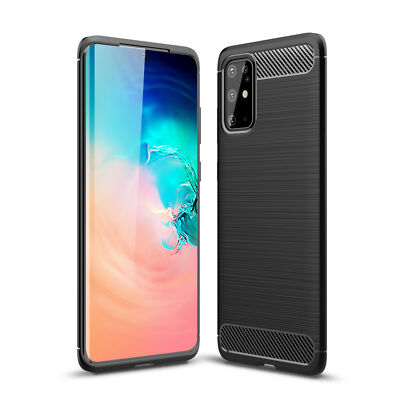 Handy Tasche für Samsung Galaxy S20 Plus Carbon Hülle Schutzhülle Bumper Outdoor