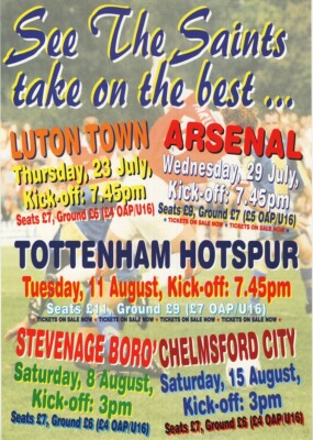 St Albans v Tottenham Hotspur (Spurs) Poster UK