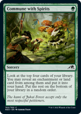Kamigawa, Neon Destiny - Commune with Spirits - Foil