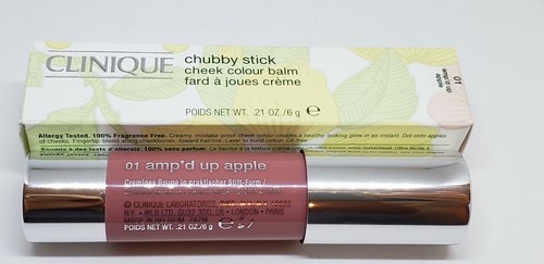 NIB Clinique chubby stick cheek colour balm color FULL-Size .21oz 6g "choose" - Picture 3 of 6