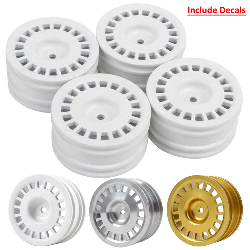 1/10 Drift Car Aluminum Rally Dish Wheel for Tamiya XV01/XV02Pro/TT02 RC On Road