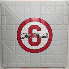 Stan “The Man” Musial Game Used/Issued St. Louis Cardinals Base Albert Pujols