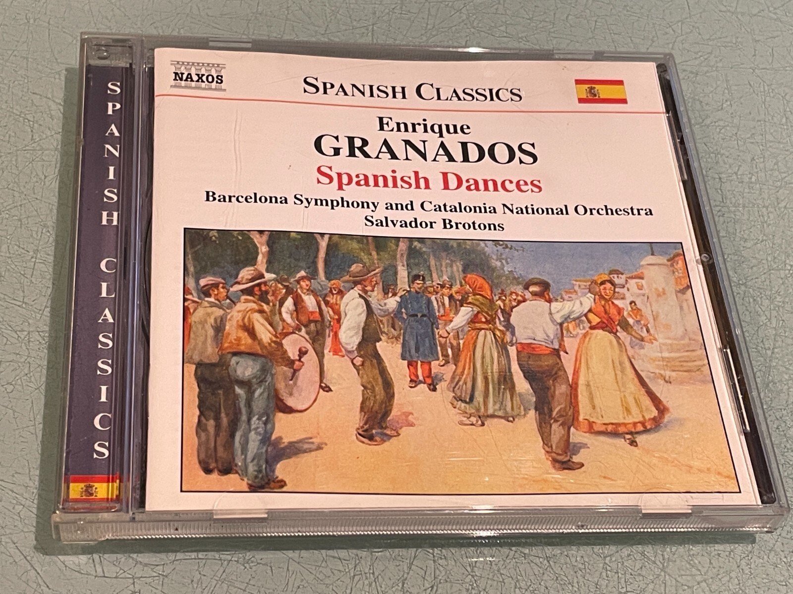 Enrique Granados - Spanish Dances - Salvador Brotons - CD Album 2002 Naxos - NEW