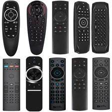 Air Mouse IR Voice Remote Control Backlit Wireless Controller For PC Android TV
