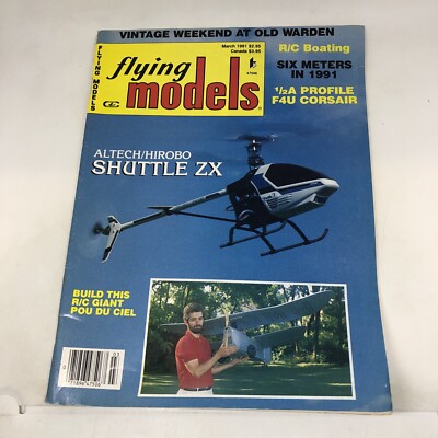 Flying Models Magazine March 1991