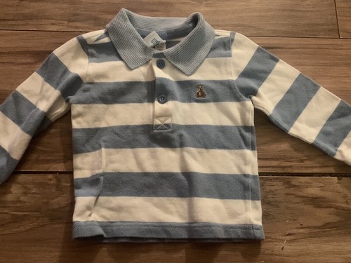 Baby Gap Boys Long Sleeve Polo Shirt 