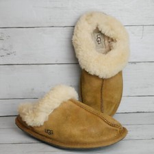UGG Womens Size 7 Moraene 1118981 Chesnut Sllippers READ DESCRIPTION