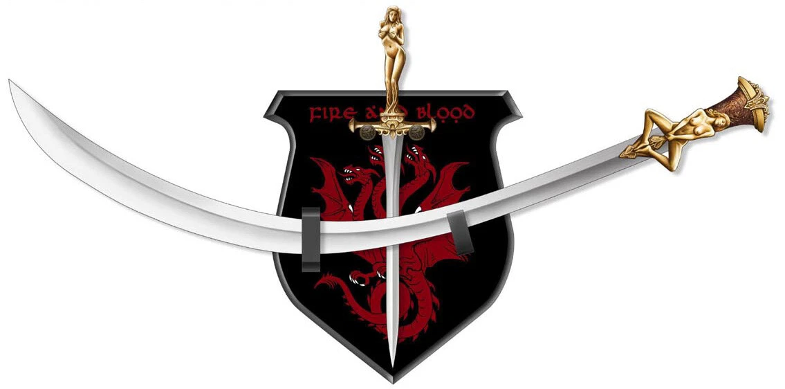 VALYRIAN STEEL Game of Thrones Daario's Ladies Arakh Sword Myrish Stiletto  NEW | eBay