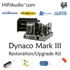 Dynaco Dynakit Mark III MKIII Tube Amp Restoration Kit repair upgrade capacitor