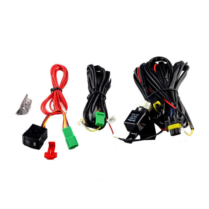 Kit de luces antiniebla halógenas con lente transparente para Nissan Rogue/Rogue Select Foto 4 de 4